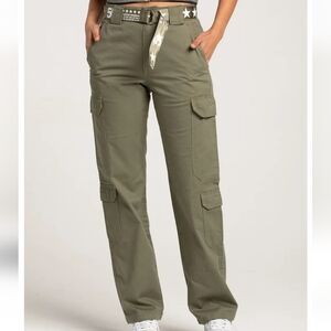 Fivestar General Relaxed Sierra High Rise Cargo Pant Size 0/24 NWT